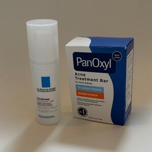 Acne Beauty Bundle: Rosalic AR and PanOxyl Soap